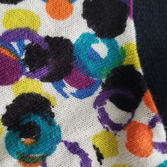 Lane Bryant 14 / 16 abstract polka dot cardigan - Picture 11 of 11